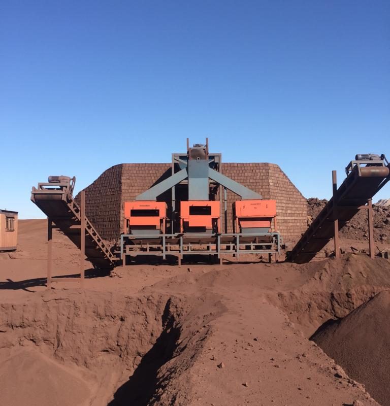 رول سپراتور مغناطیسی (شدت بالا) / (Magnetic Roll Separator (High Intensit