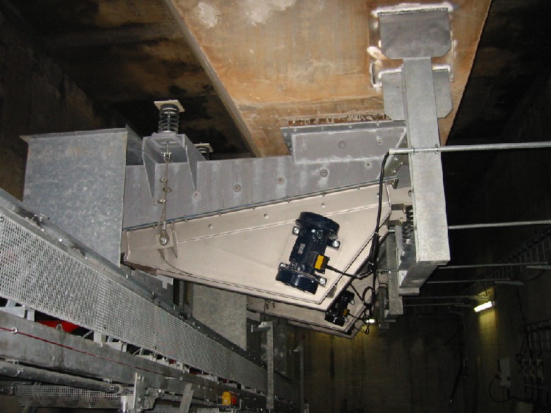 فیدر ویبره موتوری (Motor Vibrator Feeder)